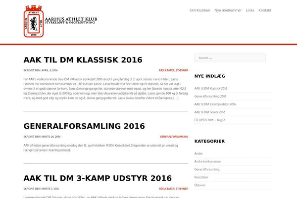 Site using TablePress plugin