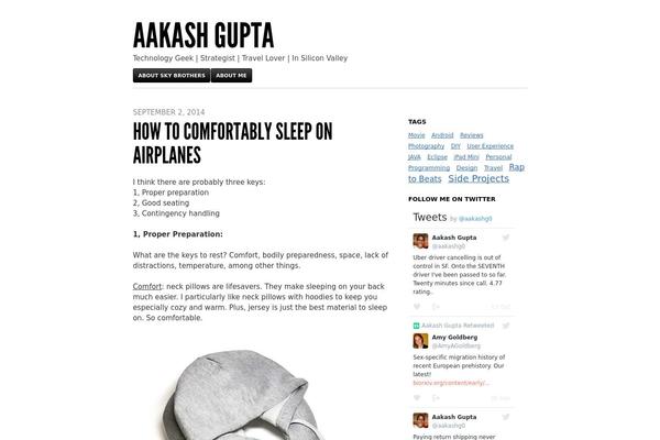 Blaskan theme site design template sample