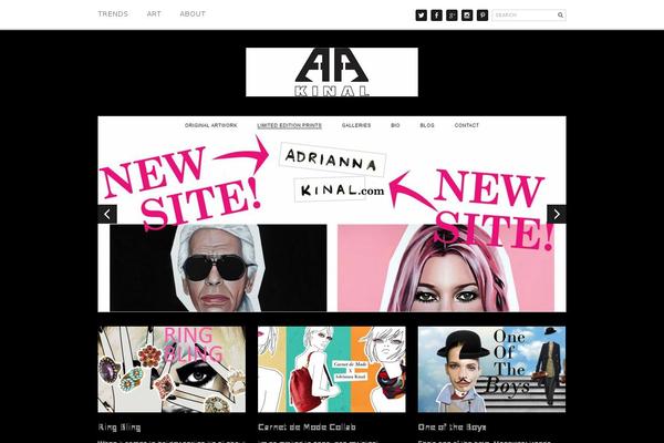 Creativeblogres theme site design template sample