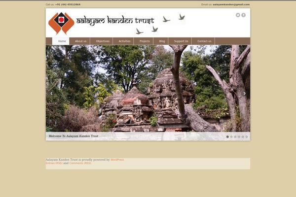 aalayamkanden.org site used Inspired