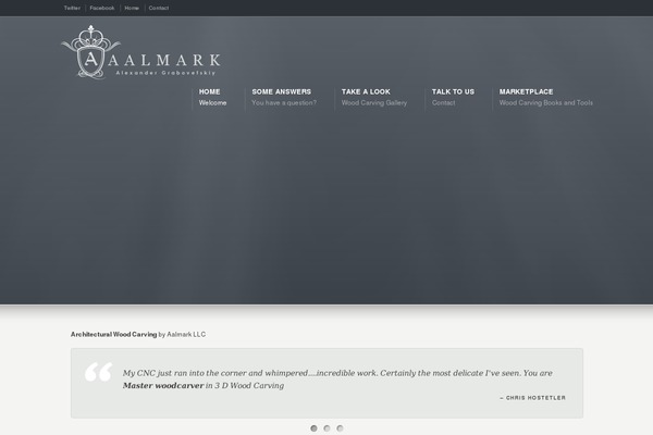 Karma theme site design template sample