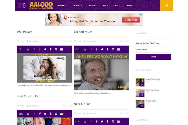 aalooo.com site used Aruna