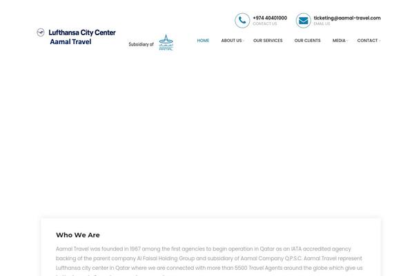 aamal-travel.com site used Acement
