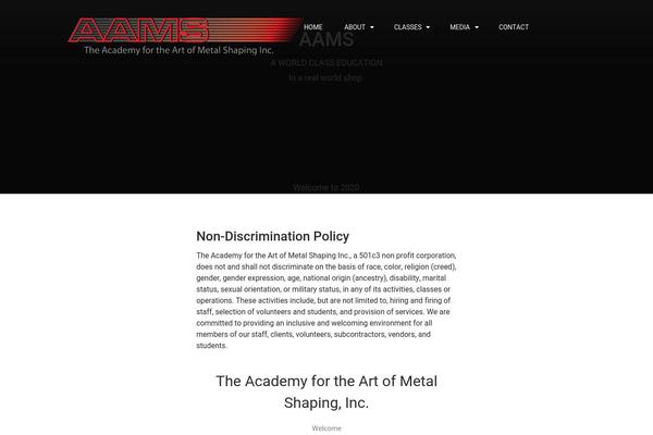 Course-builder theme site design template sample