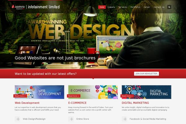 KALLYAS Child theme site design template sample