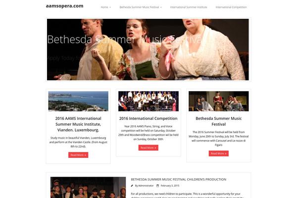 Sydney theme site design template sample