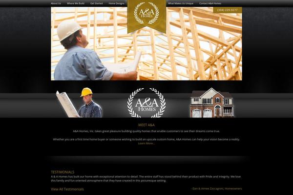 aandahomes.com site used Aahomes
