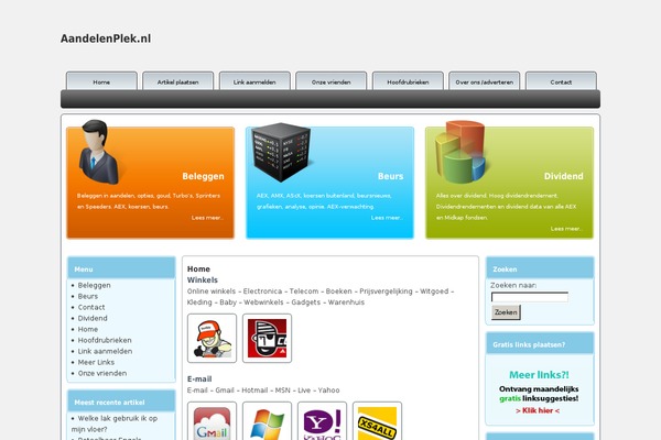 Site using Article Directory plugin