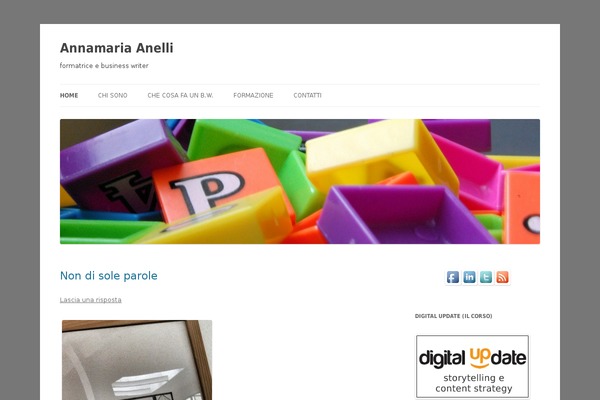 Site using Lightweight Social Icons plugin