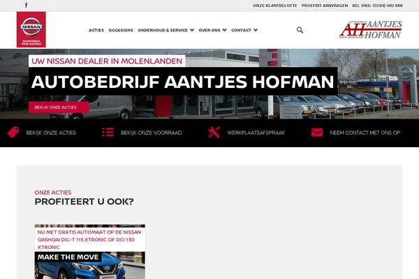 Site using Easy Social plugin