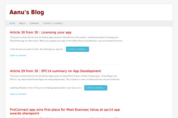 HappenStance theme site design template sample