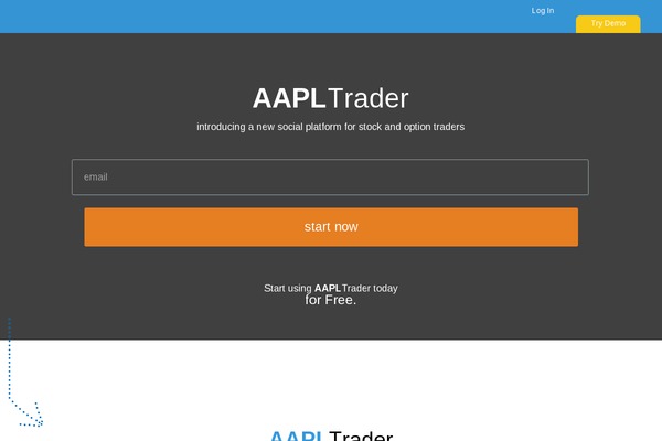 aapltrader.com site used Wp_template