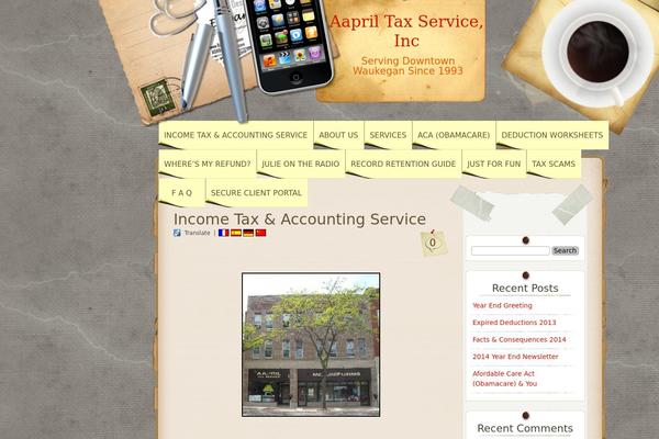 Desk Mess Mirrored theme site design template sample
