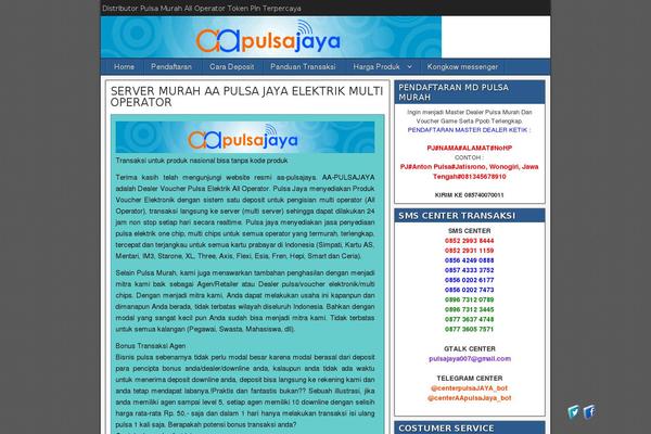 Site using Kento Social Share plugin