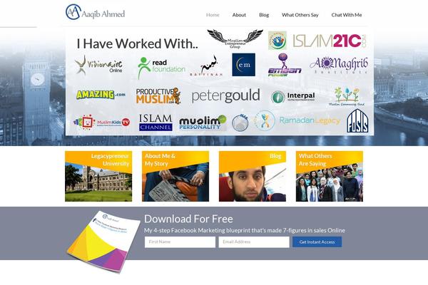 Site using WEN's Social Links plugin