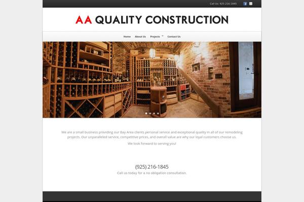 aaqualityconstruction.com site used Trine