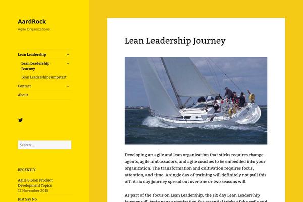 Twenty Nineteen theme site design template sample