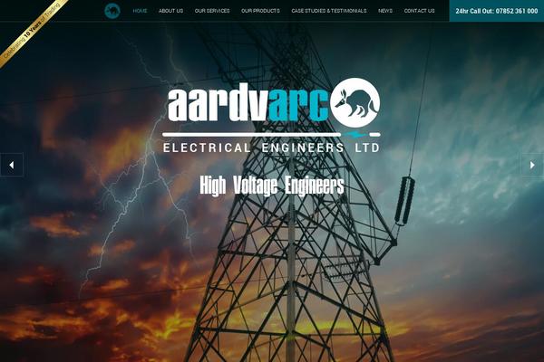 aardvarc theme websites examples