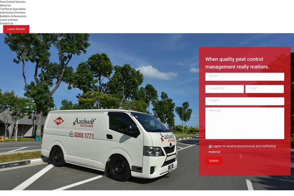 Site using Autoptimize plugin