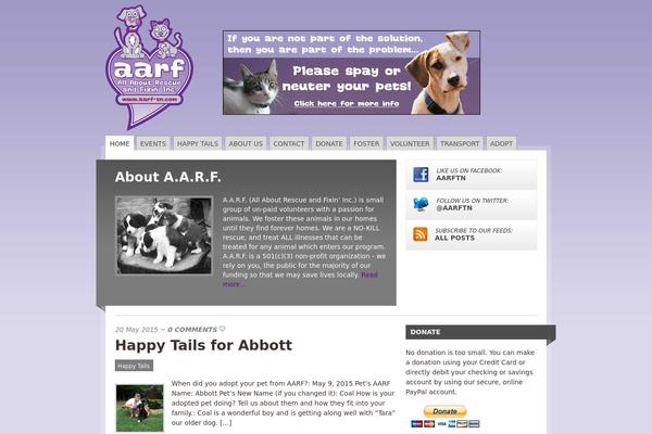 Mainstream theme site design template sample