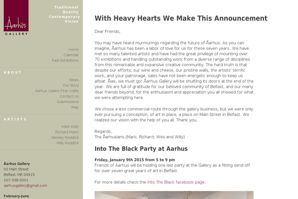 Aarhus theme site design template sample