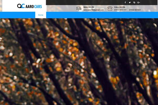 Twentyseventeen-child theme site design template sample