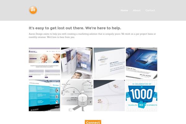 Make theme site design template sample