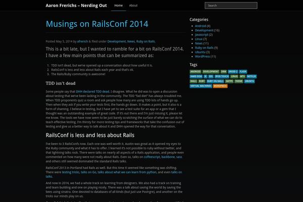 Site using SyntaxHighlighter Evolved plugin
