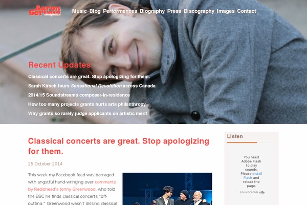 Frank-child theme site design template sample