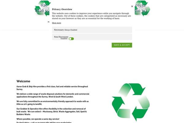 Logistic theme site design template sample