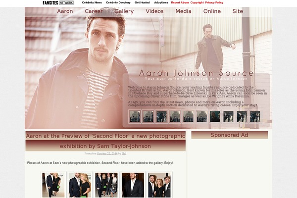 Purple theme site design template sample