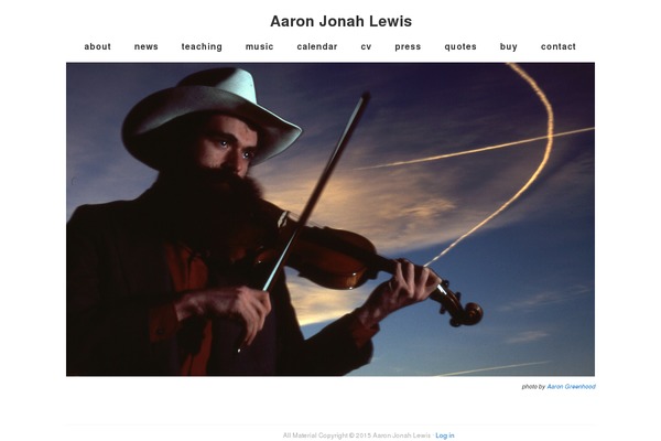 Site using Gigpress-main plugin