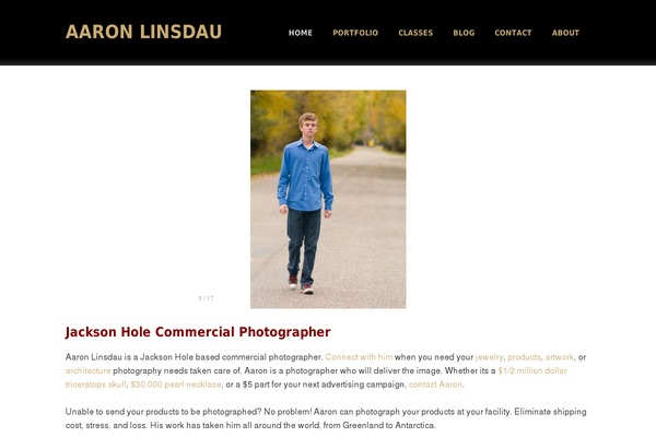 Photocrati theme site design template sample