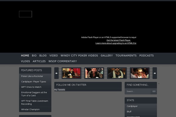 aaronmasseypoker.com site used Soundcheck