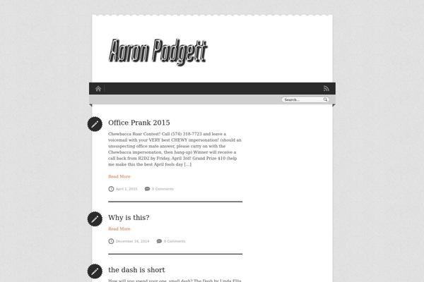 Crisp theme site design template sample