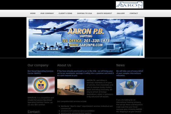 aaronpb.com site used 960slimtheme