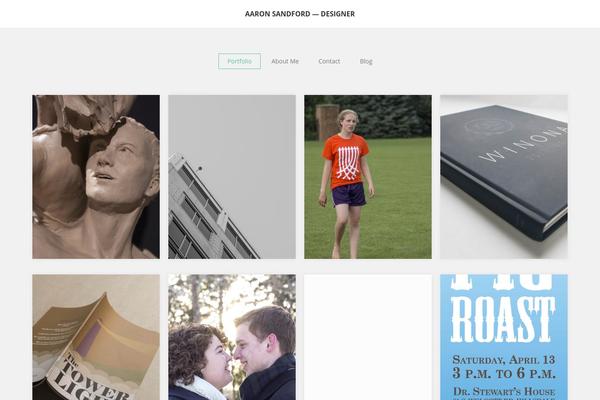 GK Portfolio theme site design template sample