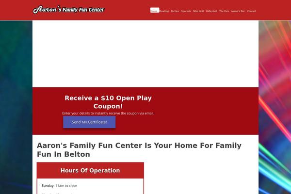 Focusblog-child theme site design template sample