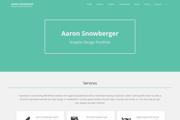 Site using Whistles plugin