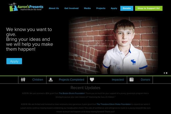 aaronspresents.org site used Cfac