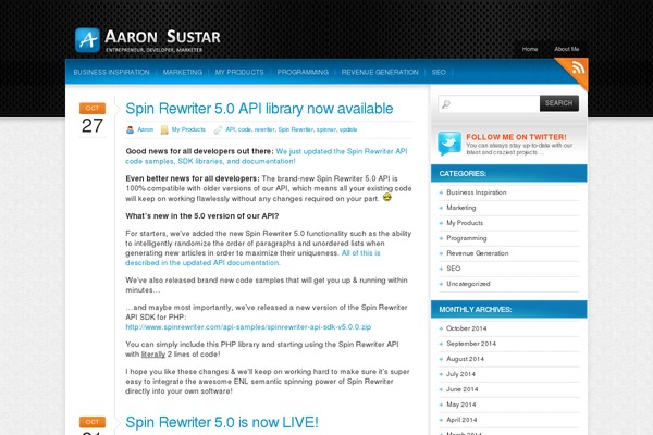 Wilson theme site design template sample
