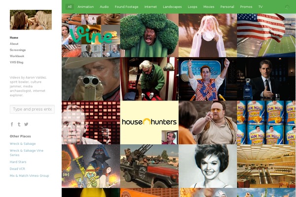 Ink theme site design template sample