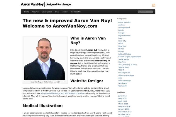 PageLines theme site design template sample