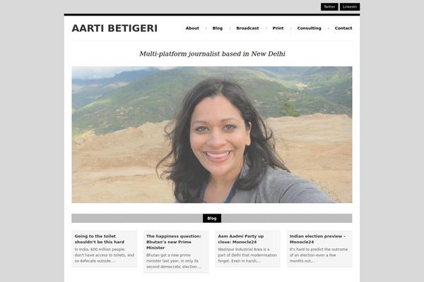 Sencillo theme site design template sample