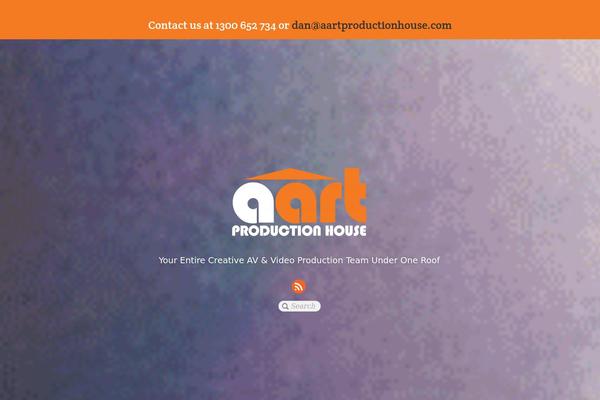 Parallax theme site design template sample