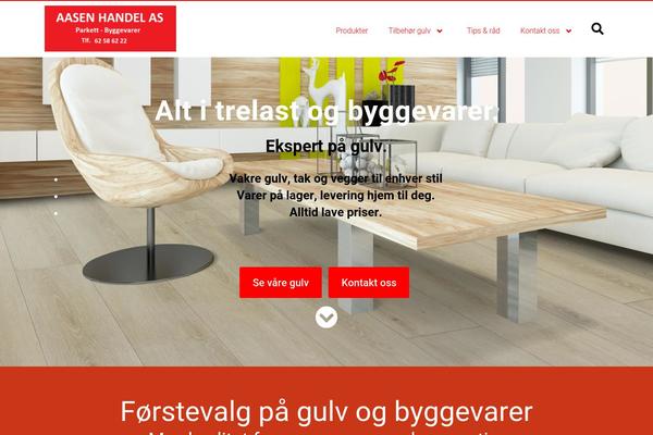 Flex theme site design template sample