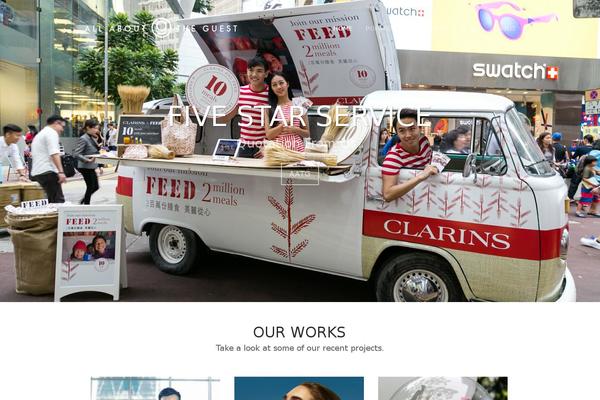 Hayden theme site design template sample