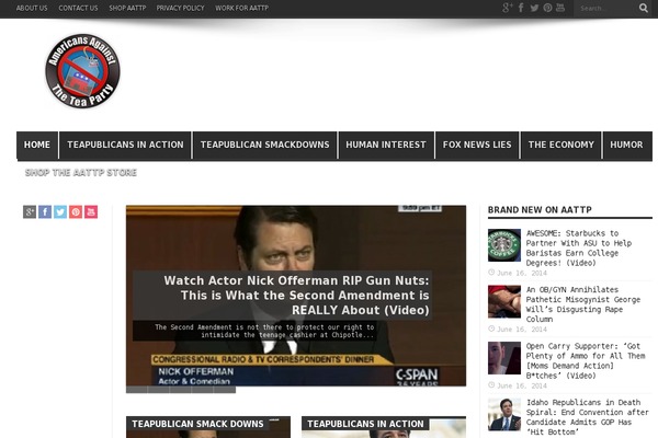 aattp.org site used One Page Conference