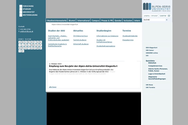 aau.at site used Enfoldchild