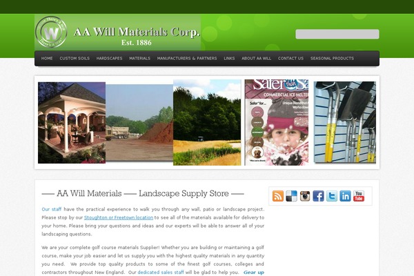 Helios theme site design template sample